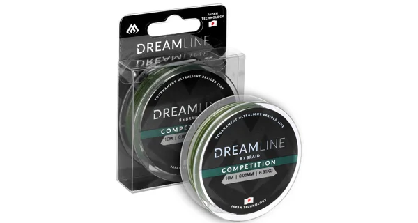 MIKADO - Šňůra Dreamline Green 10 m 0,18 mm/18,32 kg}]}```